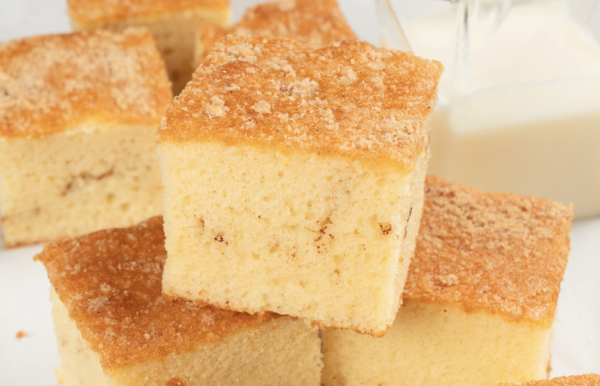 Cinnamon Coffee Cake Square