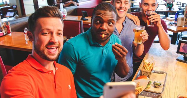 Guys having fun