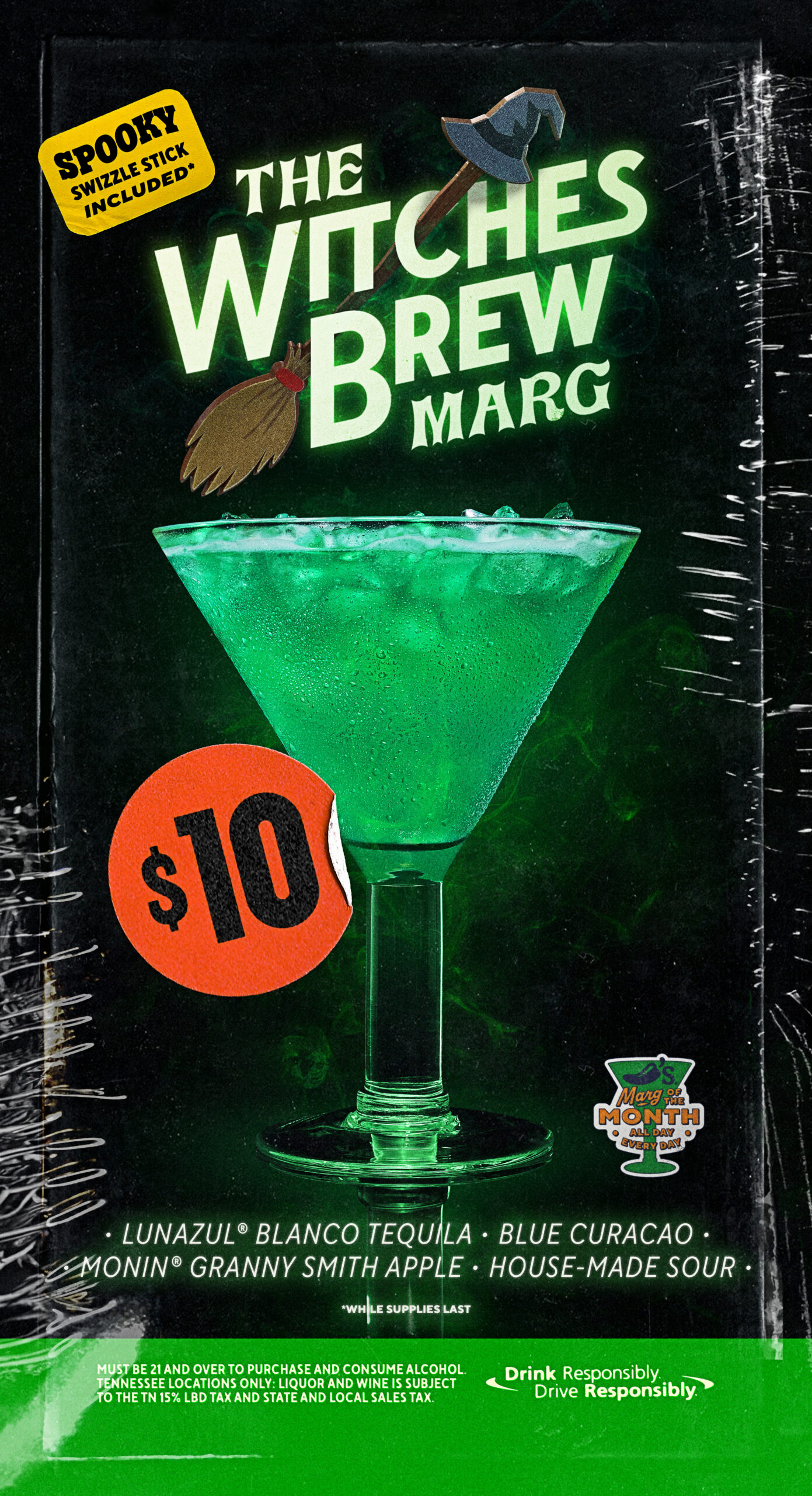 Get Spooky with Our Margarita of the Month!