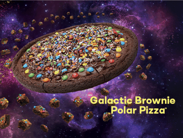 Galactic Brownie Polar Bear Pizza