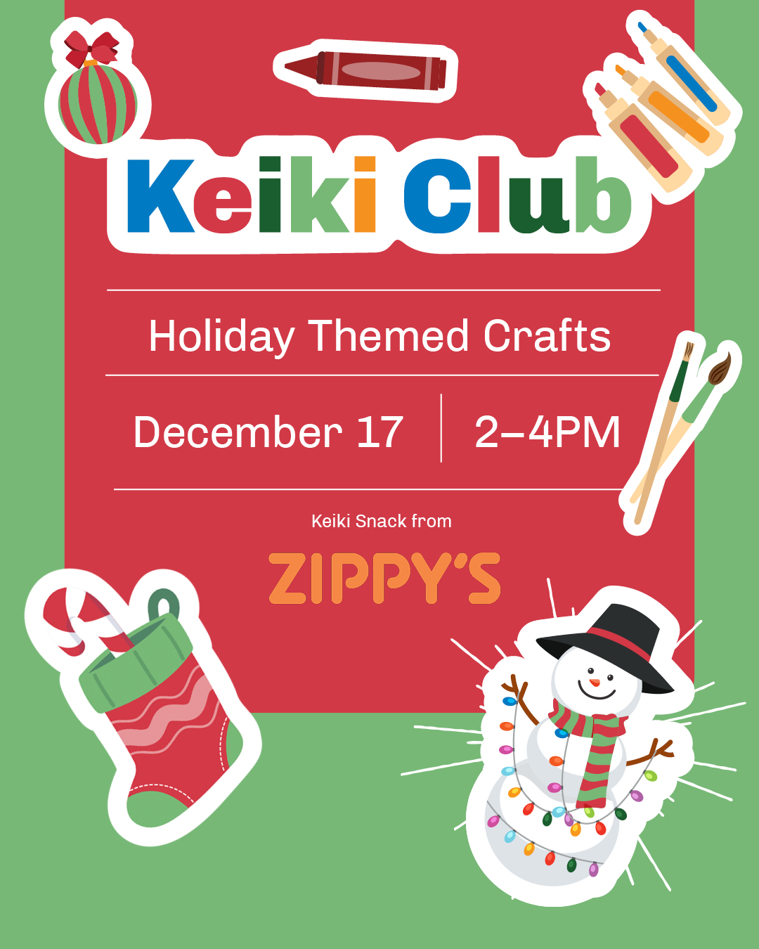 December Keiki Club